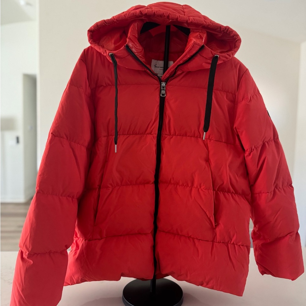 Vince Camuto Red Puffer Jacket